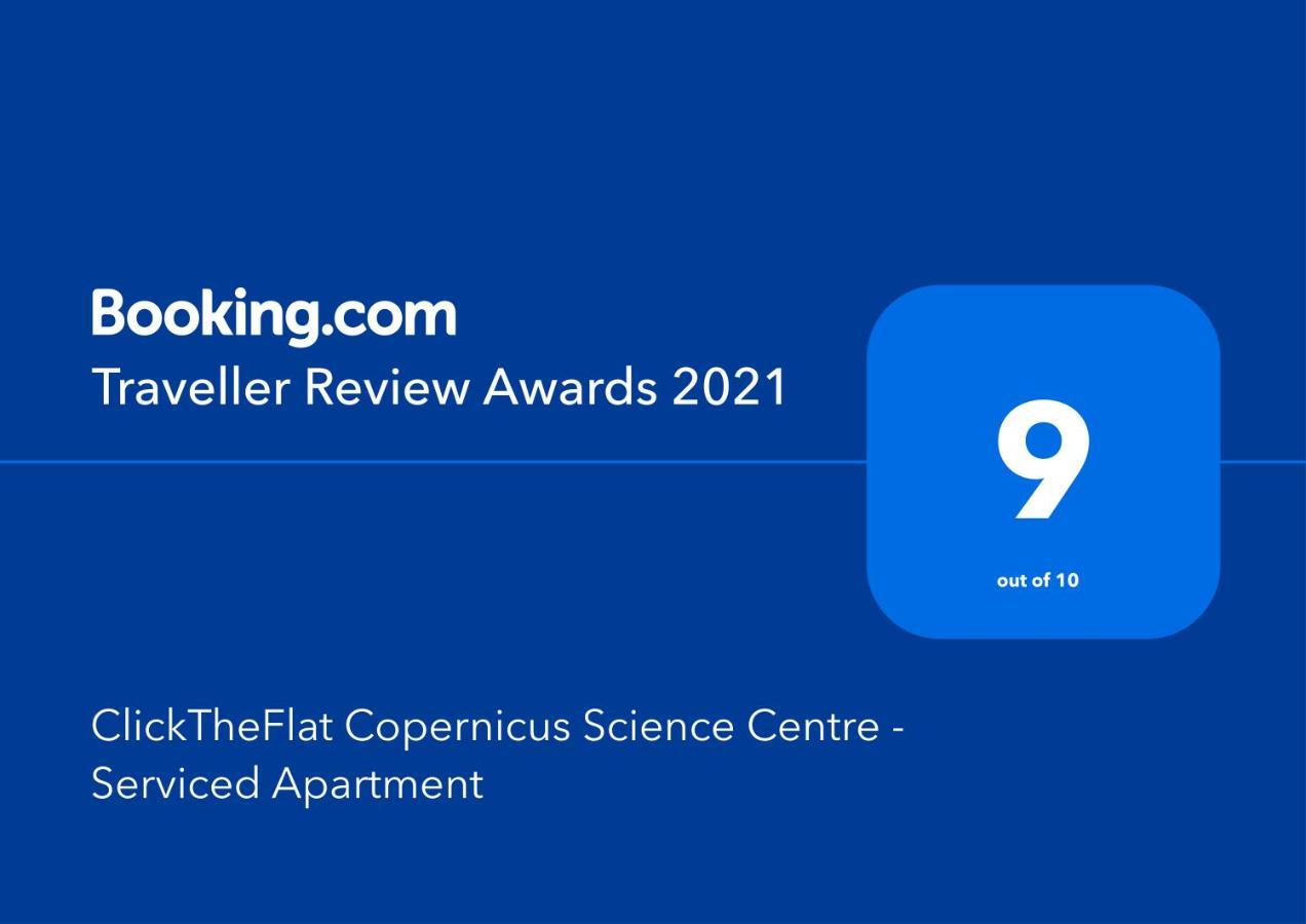 Clicktheflat Copernicus Science Centre Apart Rooms Varsó Kültér fotó