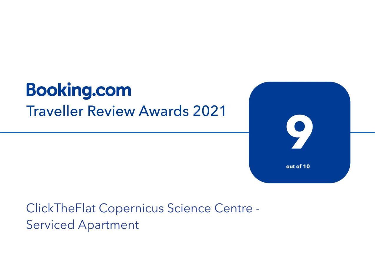 Clicktheflat Copernicus Science Centre Apart Rooms Varsó Kültér fotó